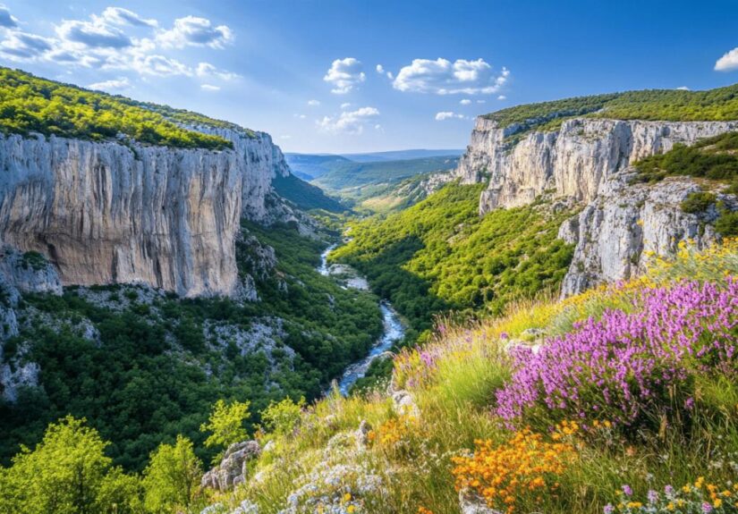 Les Gorges de la Meouge : le joyau cache de Provence a ne pas manquer – Einzigartige Kunstschätze und Handwerksmärkte der Region