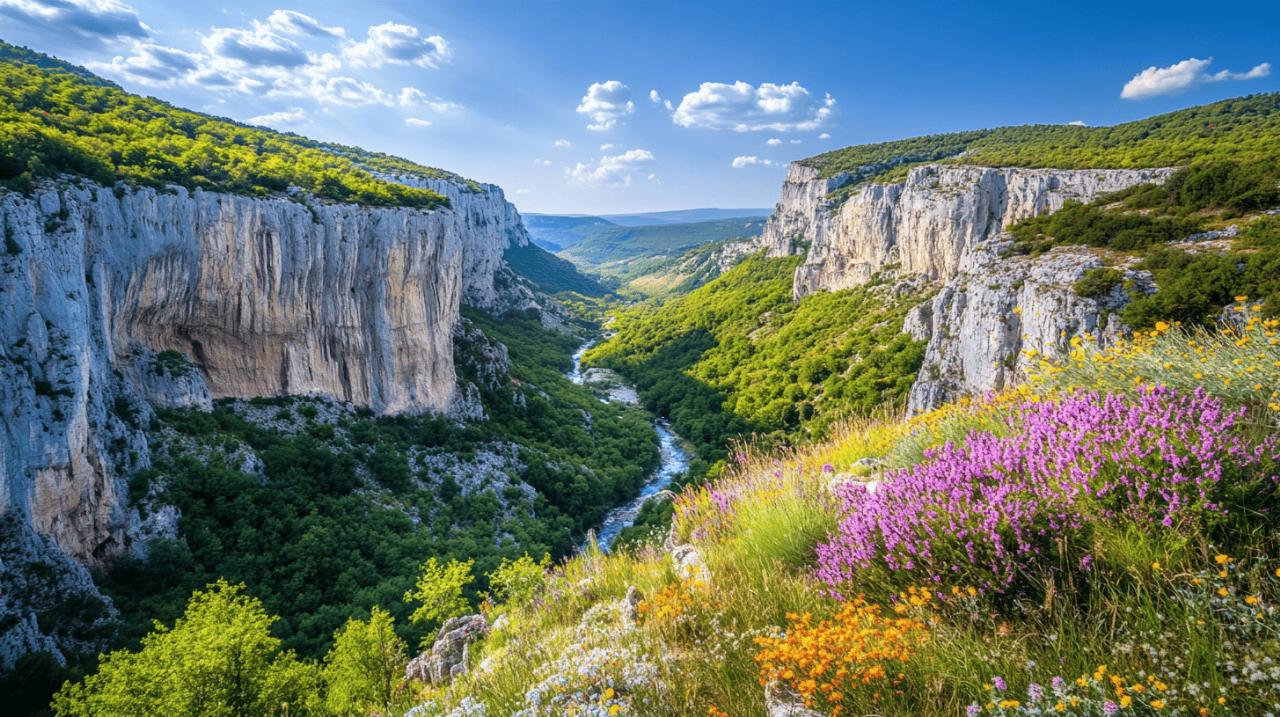 Les Gorges de la Meouge : le joyau cache de Provence a ne pas manquer – Einzigartige Kunstschätze und Handwerksmärkte der Region
