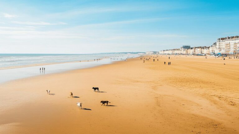 Normandie mit Hund: Wann Les plages autorisees aux chiens a Deauville für Vierbeiner zugänglich sind