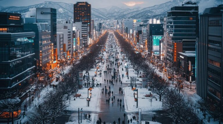 Moderne Architektur Decouvrir la ville de Sapporo: que y faire? Hotel, restaurant & activite! – Ein Rundgang durch die Stadt