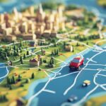 Wie Sie mit Mappy eine Route zwischen den Städten Frankreichs berechnen und die schönsten Nationalparks entdecken